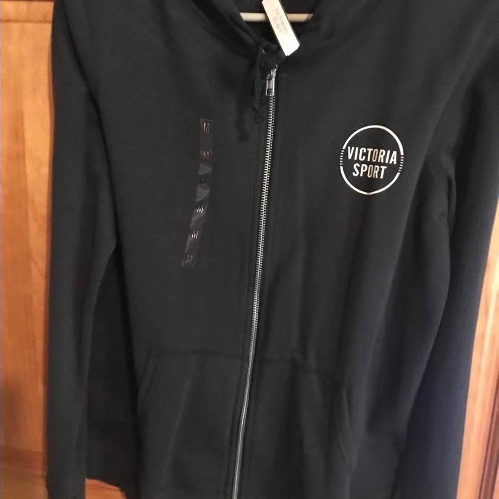 Zipped up front sweatshirt